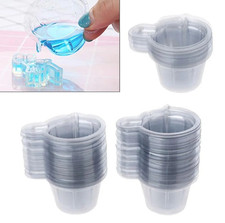 50100pcs 40ml Disposable Mixing Cups For Epoxy Resin Crafts