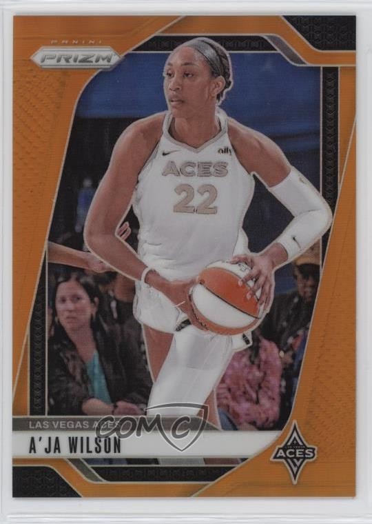 2024 Panini Prizm WNBA Orange Prizm 96/99 A'ja Wilson #86 i6e