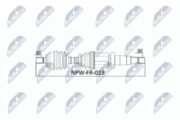 Nty Antriebswelle NPW-FR-019 FüR Ford