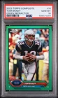 2023 TOPPS COMPOSITE GREEN REFRACTOR #14 TOM BRADY 36/99 PSA 10