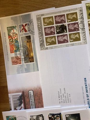 GB UK 16  different FDC covers from 2007 great assortment huge original cost