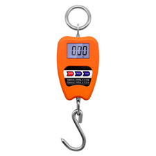 200Kg/440Lb Crane Scale Digital Industrial Hanging Scale Heavy Duty Hanging Hook