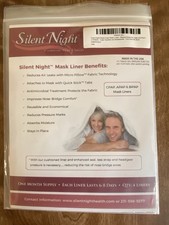 SILENT NIGHT N500 ONE SIZE FITS MOST 3 Packs Of 4- 12 Masks In Total