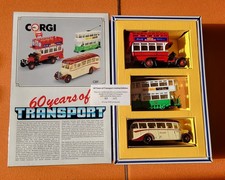 Corgi 60 Years Of Transport Limited Edition Set n° 997 of only 5000 produced
