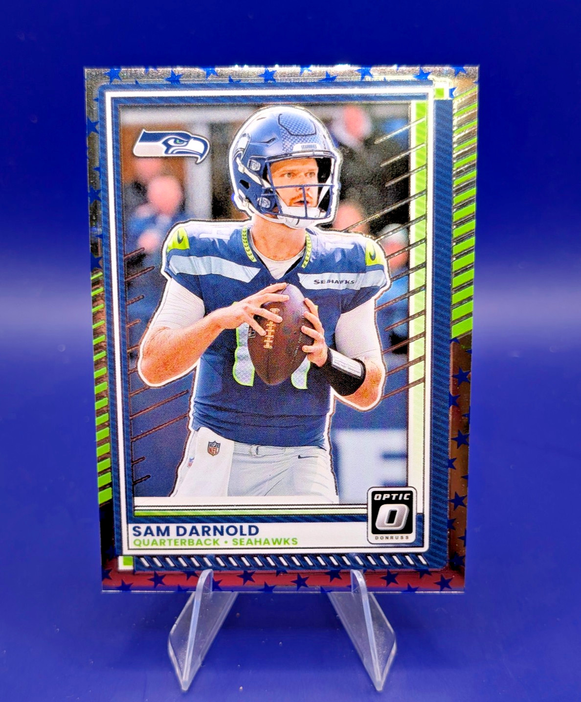 2025 Panini Donruss Optic - Sam Darnold #186 Stars Prizm