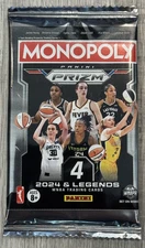 2024 Panini WNBA Prizm Monopoly Sealed Pack (4 cards) Chase CAITLIN CLARK RC??
