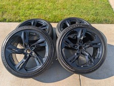 Camaro Lt1 Oem Carbon Flash Metallic Rims And Eagle F1 Run-flats