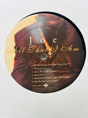 Joe / All That I Am 1997 US Original 1LP Edition Jive Records
