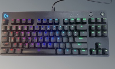 Logitech G Pro X TKL Lightspeed YR0085 Wireless Gaming Keyboard Black
