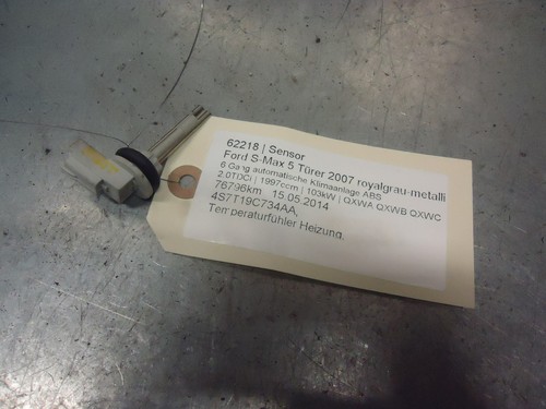 Ford S-Max Sensor 4S7T19C734AA 2.0TDCi 103kW QXWA QXWB QXWC 62218