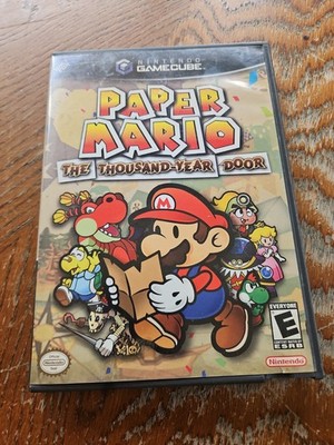 Paper Mario The Thousand Year Door Nintendo GameCube Game - Used