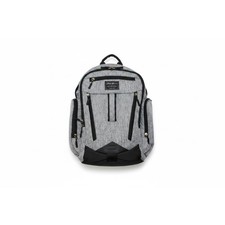 Eddie Bauer First Adventure Diaper Bag Backpack Heather Grey Wipes Case Mat