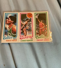 1980-81 Topps - Robert Parish, Truck Robinson, Dwight Jones #46-187-97