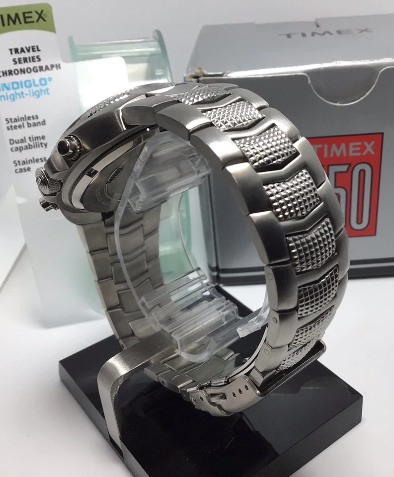 Reloj Timex Expedition Cronógrafo Hombre - 5ATM, Doble Capacidad Horaria Foto 4 de 4