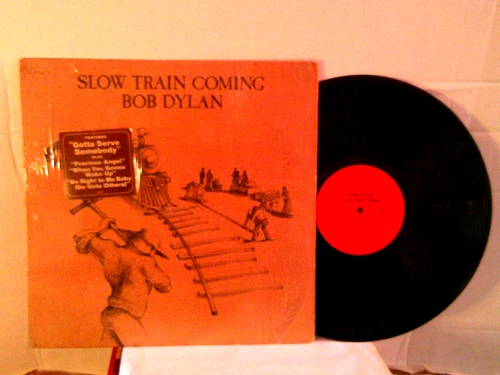 Bob Dylan,Columbia,"Slow Train Coming"US,LP,st,In Shrink,1979,Inner sleeve,Mint