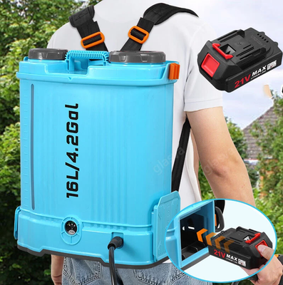 #ad #ad Battery Backpack Garden Sprayer 4.2 Gallon Pressure Pump Lawn Yard Plant Weed $65.99