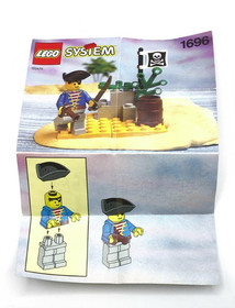Lego Pirate Lookout Complete Set Number 1696 with Instructions