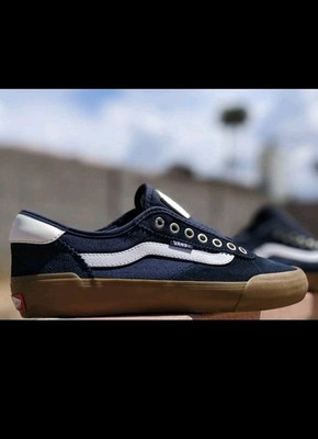 Vans Pro Skateboarding Chima Ferguson Dark Blue Navy Gum Men's US 9.5 UltraCush