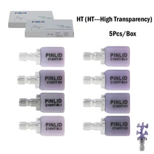 US Dental Glass Ceramic C14 Lithium Disilicate Blocks CAD/CAM CEREC Blocks 5Pcs