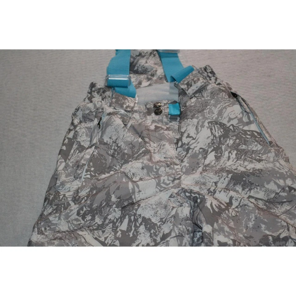 28548 防水 32 度 5/6 绝缘灰色迷彩 XS 码男孩 — 第 3/4 张图片