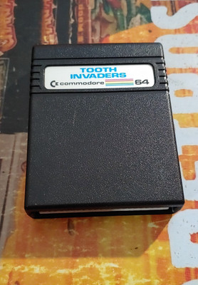Tooth Invaders (1984) Commodore 64 (Modul) 8-bit classic works