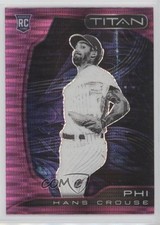 2022 Panini Chronicles Titan Pink Pulsar Prizm Hans Crouse #11 0zt7