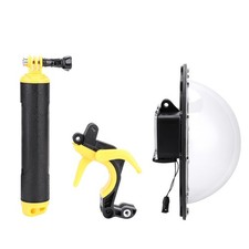 Telesin Dome Port Waterproof Case Housing For 5/6/7 Camera BAJ