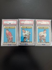 1965 Topps Esposito, Hodge, Stanfield RC’s, PSA 8, The Trade!