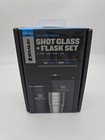 Stanley Adventure Stainless Steel Shot Glass + Flask Set New Sealed