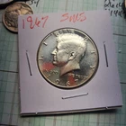 1967 SMS Kennedy Half Dollar Gem BU Special Mint Set 40% Silver
