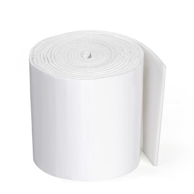 1/4'' x 6'' x 3 Yard Adhesive Felt Padding x x 3 Yard, White
