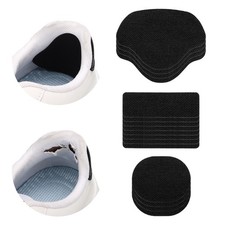 16 Pcs Shoe Heel Repair Patch Set Self-Adhesive Sneaker Inside Patches, Black