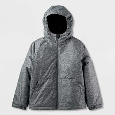 All In Motion Kids' 3-in-1 Jacket Full Zip Hooded Long Sleeve