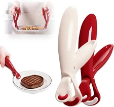 2PCS Hot Plate Grippers Multi-Function Anti-Scald Bowl Clip,Non Slip Multi-Purpo