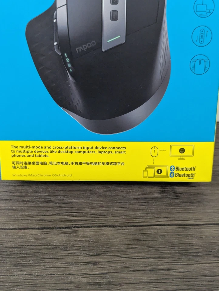 Rapoo MT750L Wireless Side Wheel Mouse, 4 Adjustable DPI Rechargeable - Image 3 of 4