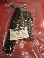 Chain Dog Leash, 4FT Heavy Duty Chain Link Dog Leash Anti Chew Durable Chain