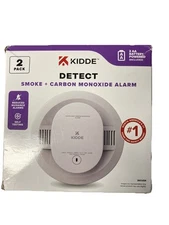 🔥Kidde 2pack Smoke & Carbon Monoxide Alarm Detector Battery 30CUDR Open box New