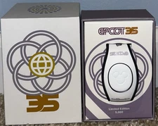 EPCOT 35th Anniversary Magic Band Figment White Limited Edition 5000 Magicband