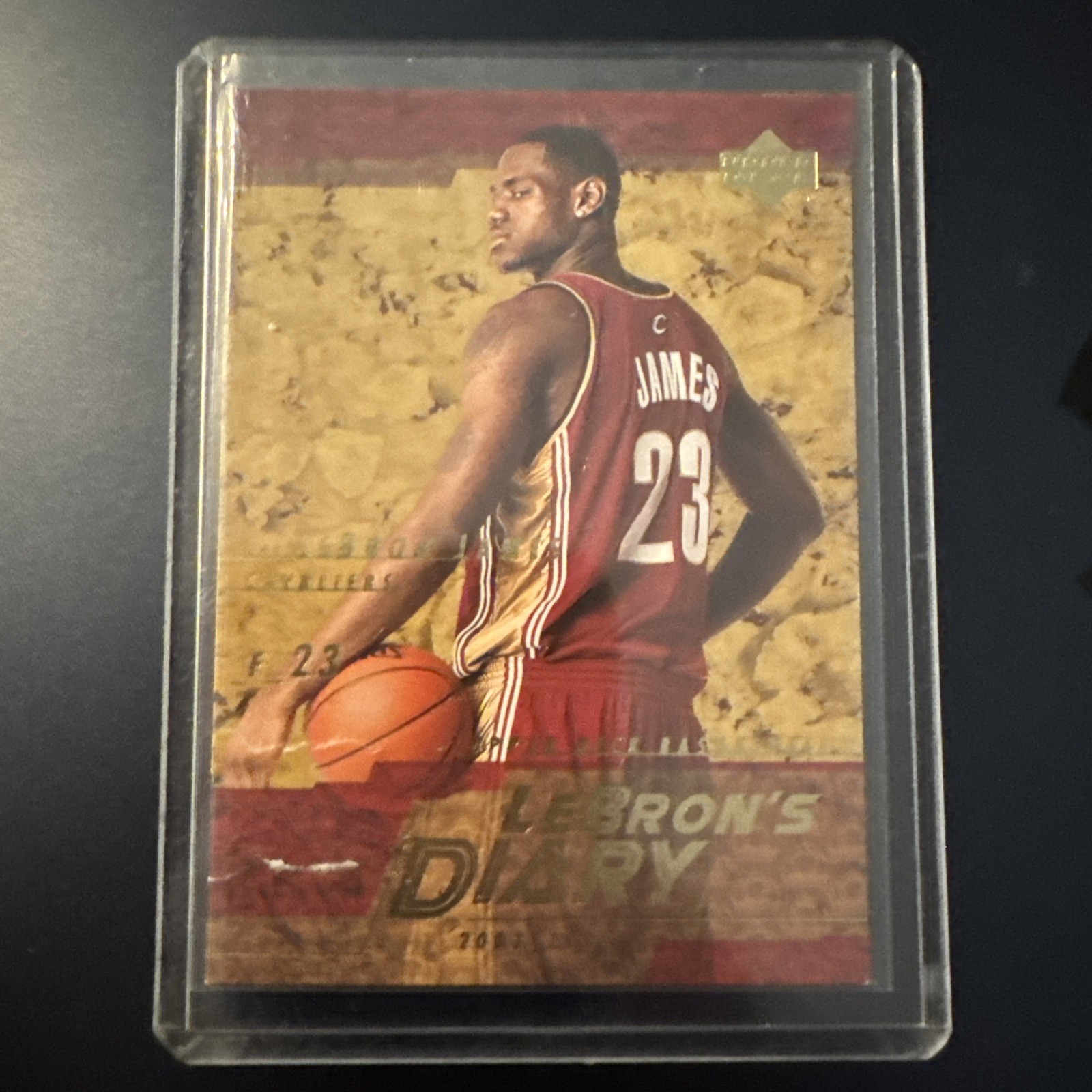 2003-04 Upper Deck #LJ9 LeBron James LeBron's Diary Rookie Cavaliers