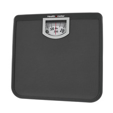Health o meter Compact Dial Bathroom Scale, 330 lb. Capacity, Sturdy Metal Platf