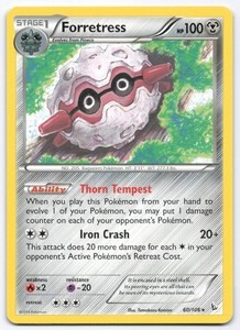 Forretress 60/106 XY Flashfire Rare
