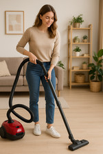 Spazzola Aspirapolvere Universale - Per Pavimenti E Moquette, Adattatore 30-38mm, Con Ruote - Foto 6