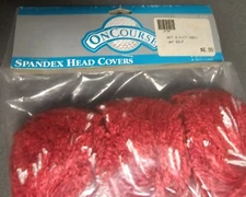 New On Course Spandex Pom Pom Head Covers 100% Acrylic Knit Sealed NOS