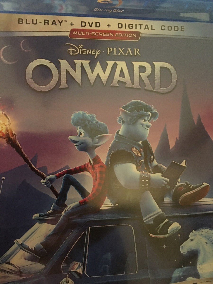 DISNEY PIXAR ONWARD(BLU-RAY+DVD) FREE SHIPPING 786936868272|