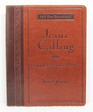 NEW Jesus Calling Sarah Young Imitation Leather Devotional Large Print Deluxe