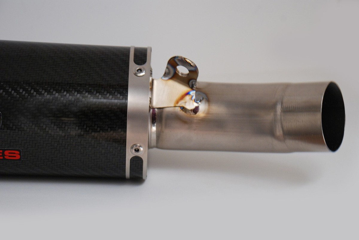 GravesSlip On Carbon Fiber Exhaust Graves EXK-13ZX6-CETC For 09-18