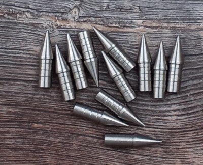 Super Drive 23 PIN POINTS  120 OR 100 Grain Non-Adjustable 1/2 DOZEN
