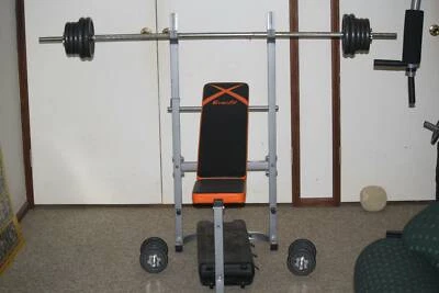 Bench Press Weights And Bar For Sale Gym Fitness Gumtree