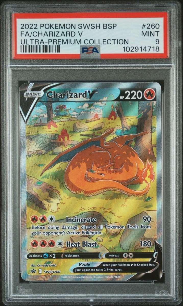 2022 PROMO CHARIZARD V 260 VMAX 261 VSTAR 262 ULTRA PREMIUM