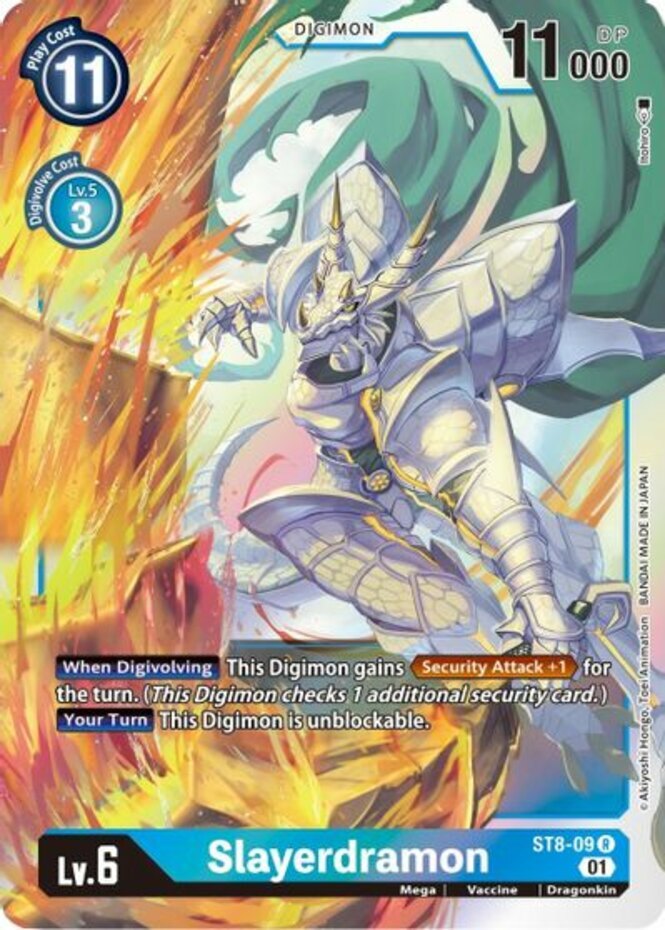 Slayerdramon - ST8-09 - R NM Digimon TCG | eBay